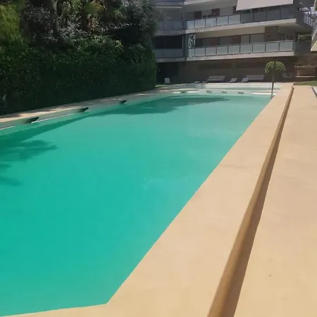 Apart.con Piscina En Zona Residencial Appartement Sitges